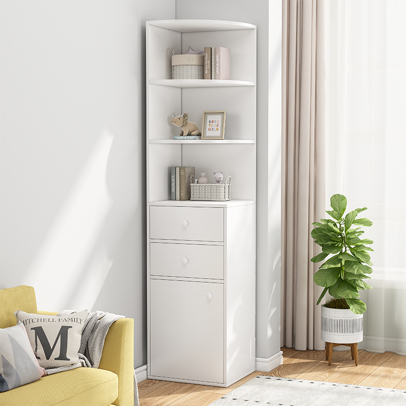 Armario de cinco armarios de dormitorio moderno simple armario de almacenamiento sala de estar contra la pared armario de esquina cajón armario armario de almacenamiento