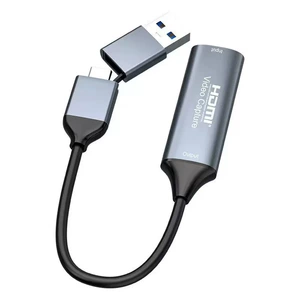 Двойная карта видеозахвата HDMI Карта захвата USB 4K30HZ запись игрового видео в реальном времени TypeC «два в одном»