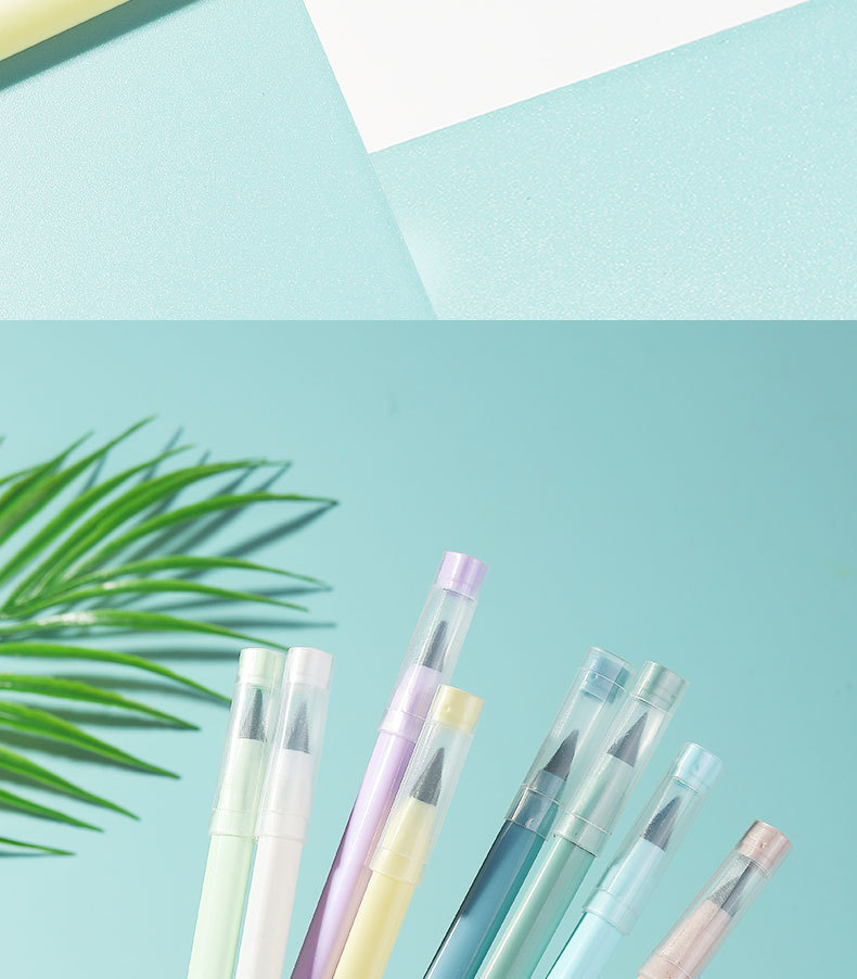 黑科技永恒铅笔免削可擦不易断铅写不完无墨素描写字正姿学生铅笔详情16