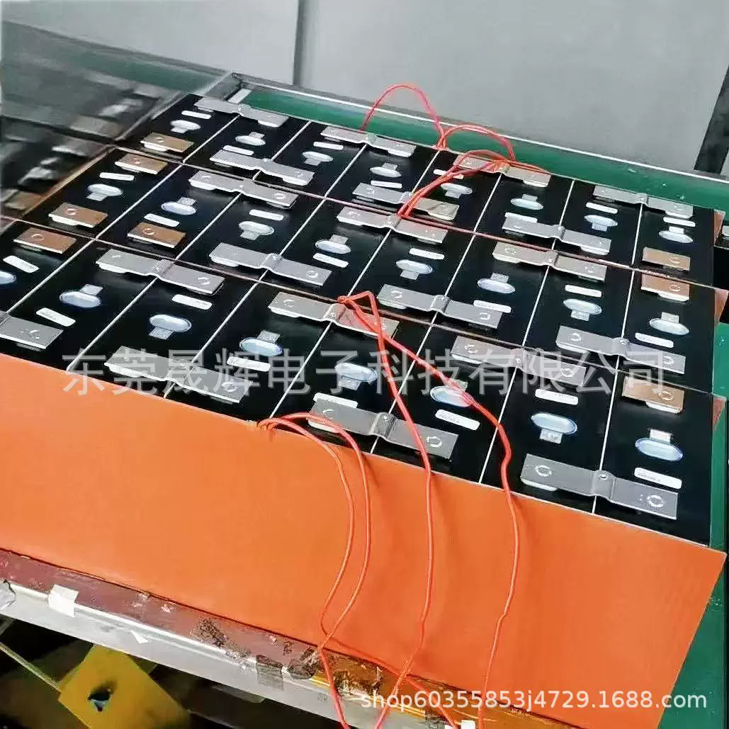 储能电池硅胶发热片驻车空调锂电池加热膜汽车引擎加热板