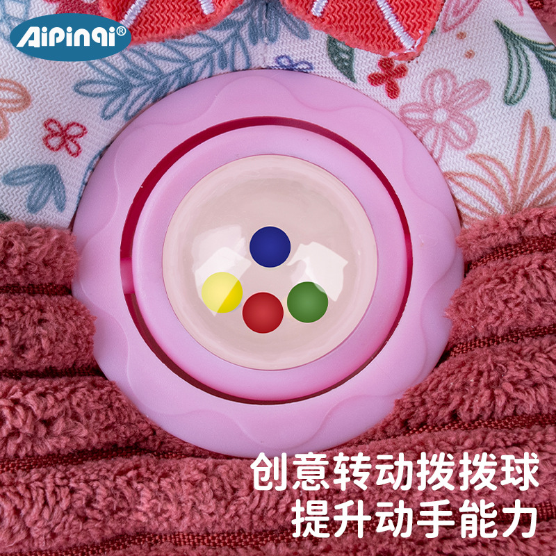 Aipinqi nuevo coche colgante juguete bebé rosa bebé cama colgante de coche de felpa de coche de dibujos animados al por mayor en stock