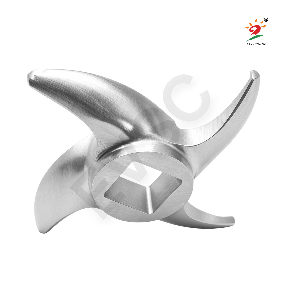 Directamente suministrado cortador de acero inoxidable cuchilla cruzada cortador cortador de carne accesorios cortador de carne 12 # reamador image 6