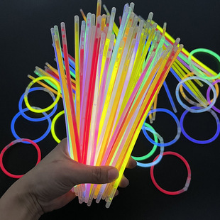Fluorescent Stick Mixed Color Chemical Liquid Batch Luminous Colorful Fluorescent Stick Barrel Delivery Joint Concert Fluorescent Stick