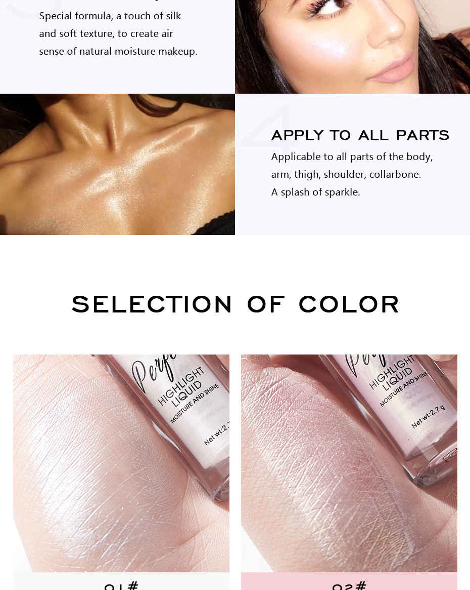 Highlighter Liquid Application