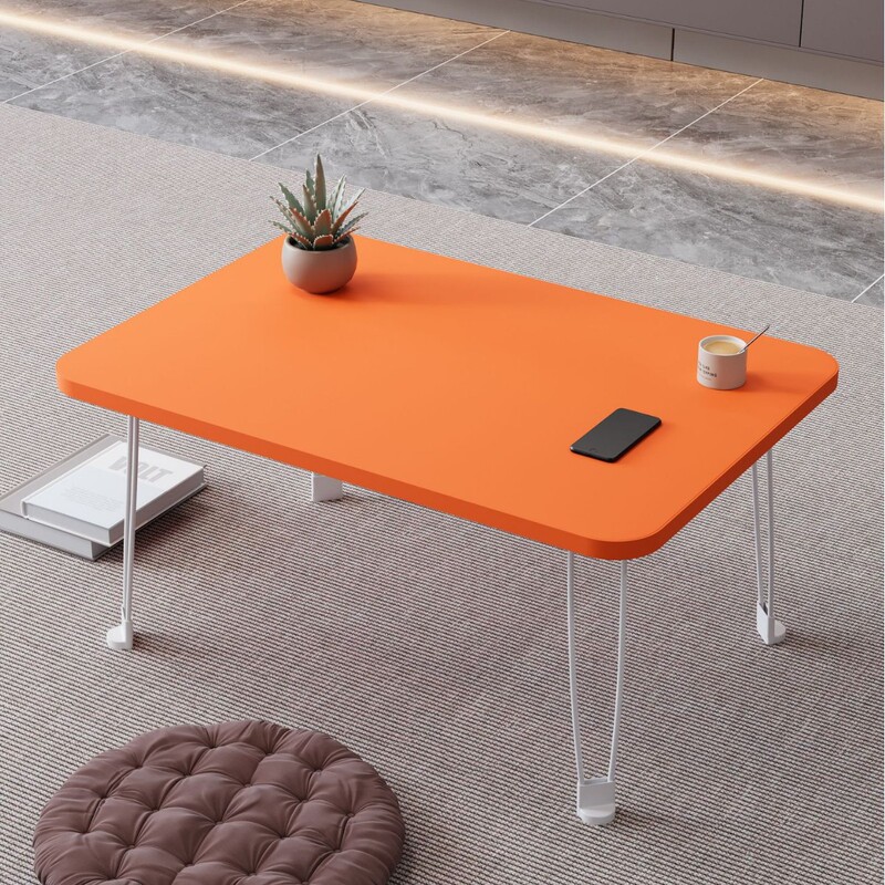 Chen Lan Yipin Bed Foldable Student Computer Desk Simple Bay Window Outdoor Portable Notebook Table Small Coffee Table