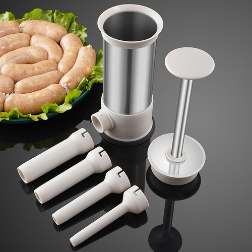 Automatic sausage filling machine, home use manual sausage filling machine, meat sausage casing making tool, sausage filling magic tool