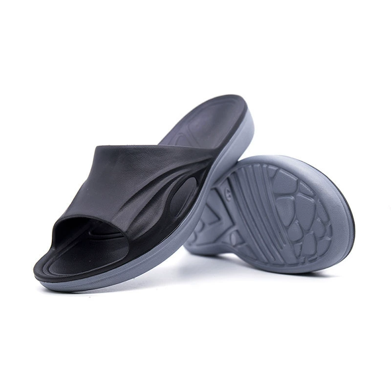 Оптовая Продажа с фабрики, двухцветные мужские тапочки с бантом, реабилитационные тапочки, домашняя одежда больших размеров, Нескользящие сандалии двойного назначения