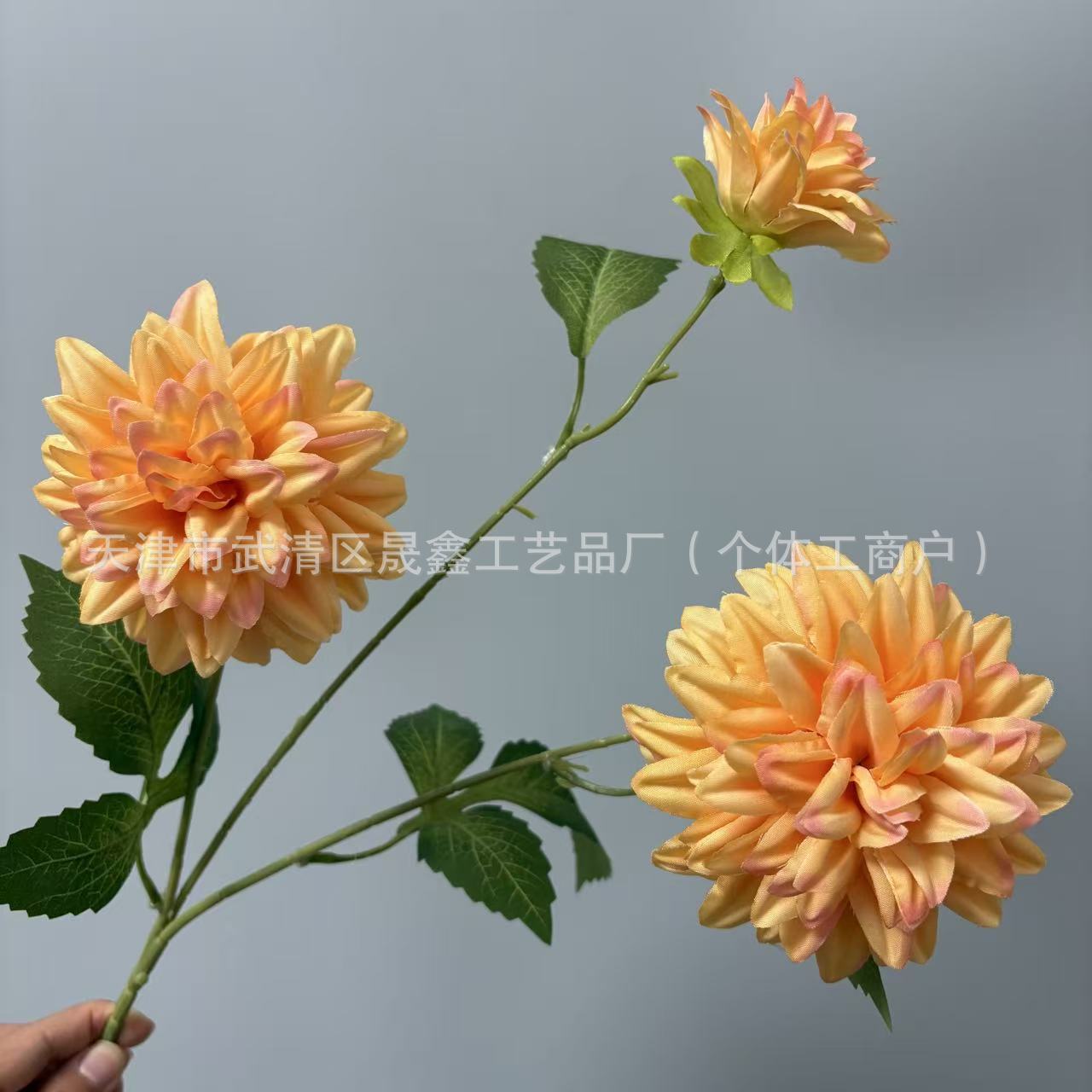주황색