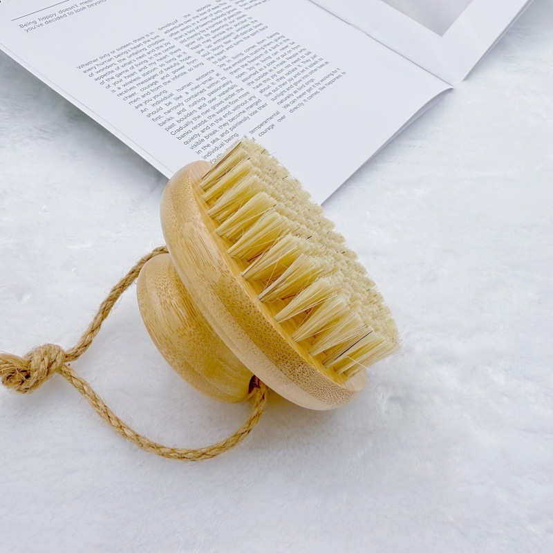 Punto transfronterizo, baño, cepillo de ducha, espalda, exfoliante, bambú, cepillo de espalda, cepillo de baño, espalda, artefacto