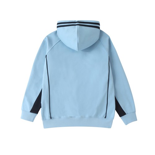 斯踏迪校服套装小学生浅湖蓝棒球服春秋款 拉链运动外套英伦风