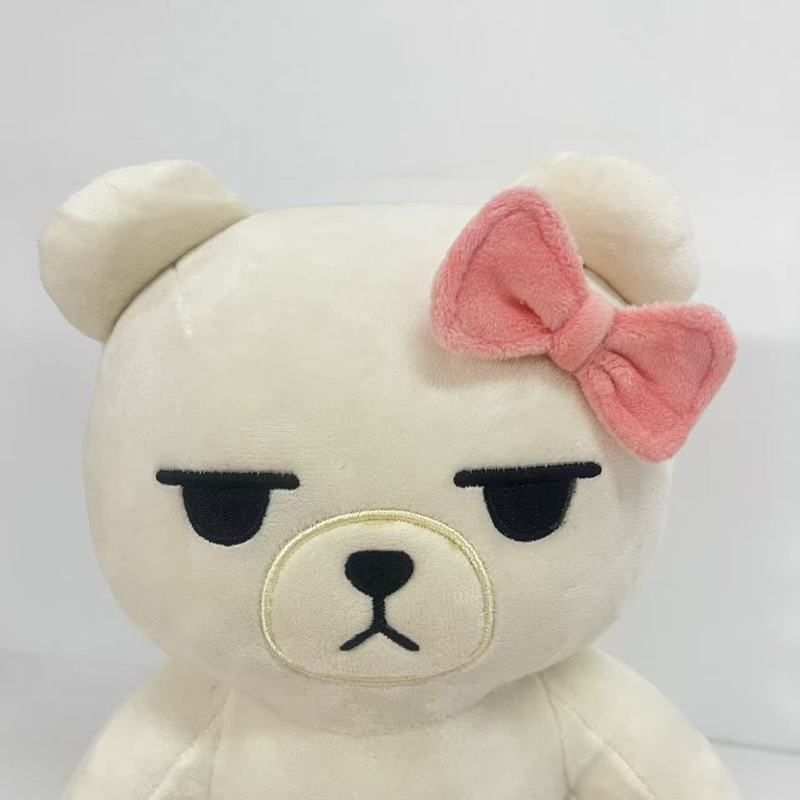 跨境新品Kpop猎魔女团MIRA周边同款毛绒玩具熊公仔玩偶布娃娃礼物|undefined