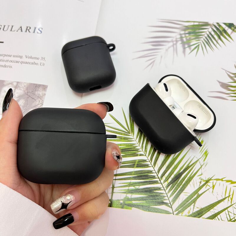 Airpods1/2世代pro新3世代保護カバーフロストtpu純色リンゴbluetoothイヤホンカバーを適用|undefined
