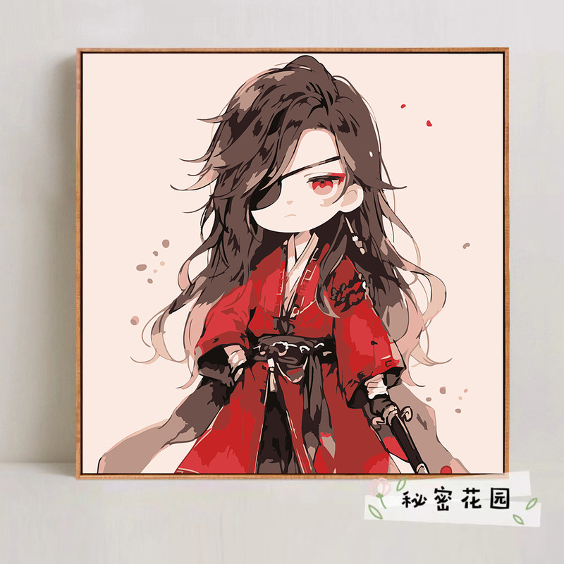 Moaodiantianguan デジタル油絵 diy 手作りデジタル着色漫画アニメーション減圧装飾画メーカー卸売|undefined