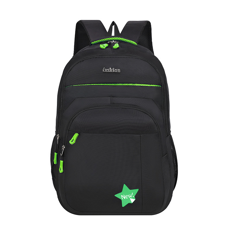 Mochila de negocios de gran capacidad, mochila de viaje de ocio, mochila escolar para estudiantes de hombres, bolsa simple para computadora portátil