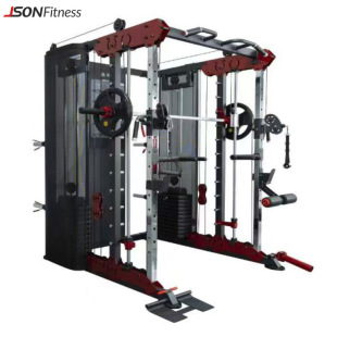 Jason Smith machine gantry small bird comprehensive trainer squat frame pull-up barrel rowing