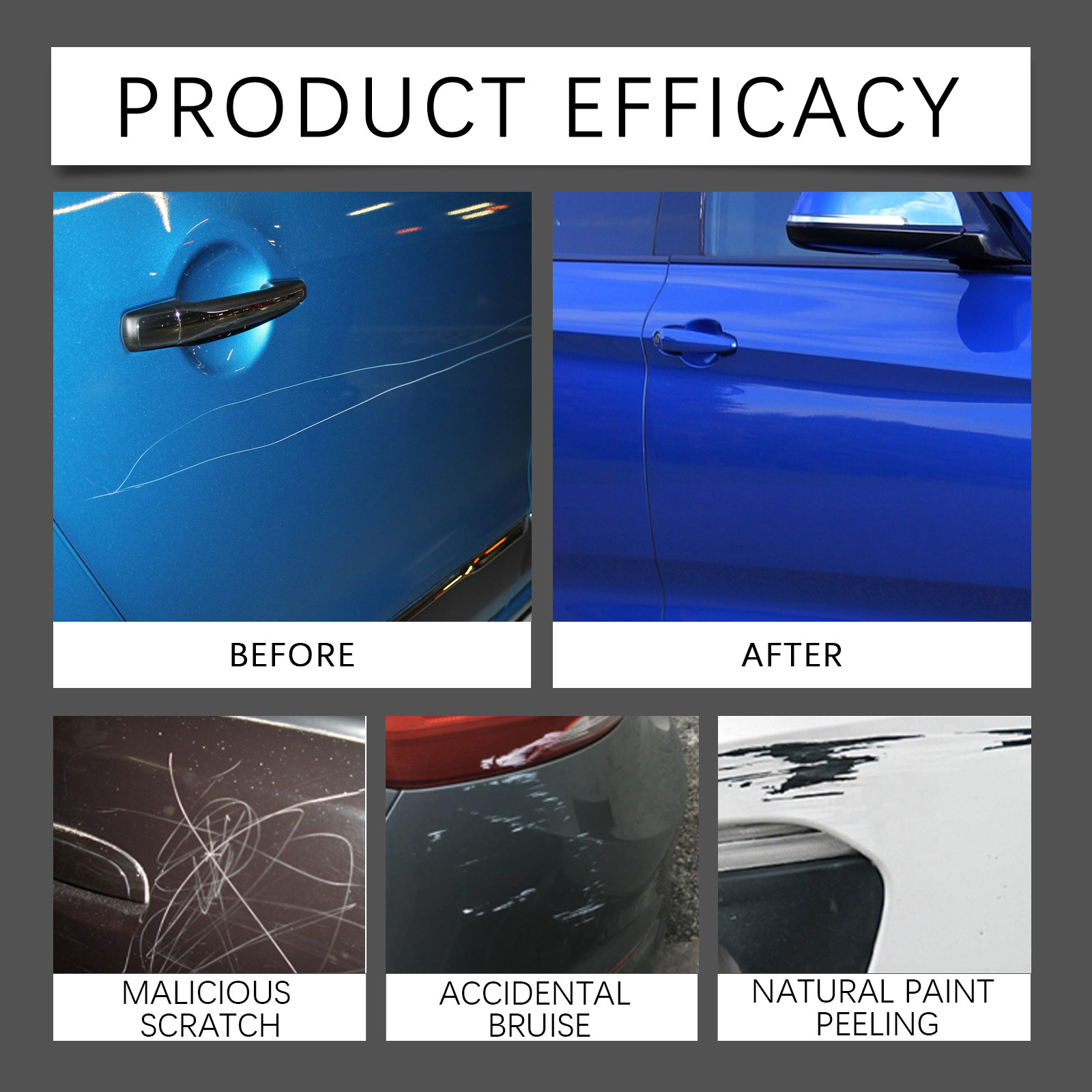 Rayhong car touch-up paint pen, for repairing car paint scratches and maintaining car color