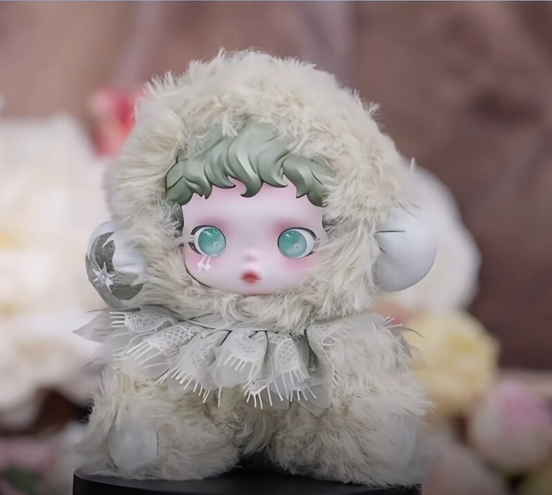 批发POPMART泡泡玛特SKULLPANDA光织园系列毛绒公仔挂件盲盒玩具|undefined