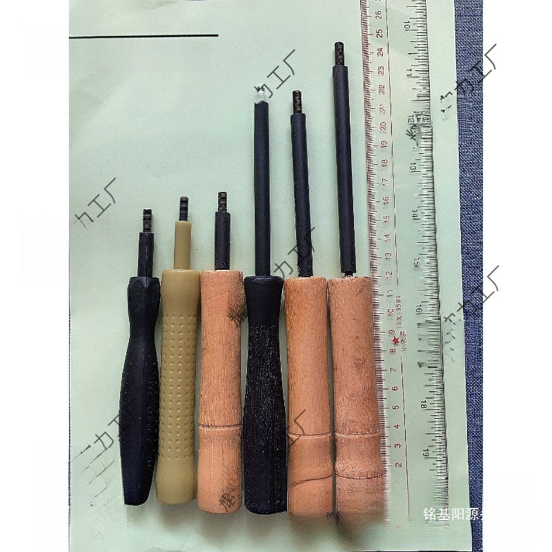 钩针手柄穿绕拉磁环电感线圈塑胶钩子勾针工具卷线棒勾棒专业