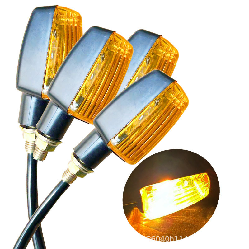 Motorcycle turn signal ZB125 turn signal Diamond leopard 125 turning light modified universal motorcycle accessories mini