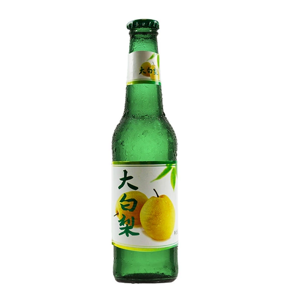 Big white pear soda 320mlx12 bottle