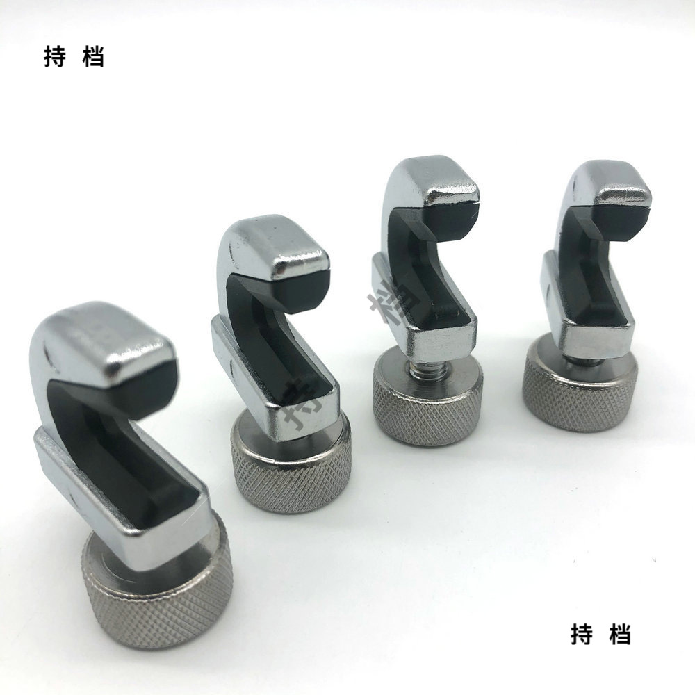 穿线机 拉线机工具配件羽毛球拍夹拍器不堵孔- 固定K夹 U形夹