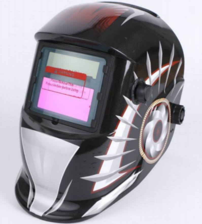 Máscara de soldadura automática solar 107, casco de protección LCD con cambio de luz y montaje en cabeza