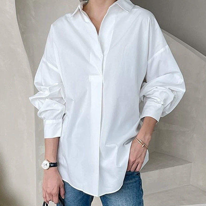 Summer clothing, long-sleeve, shirt, plus size, oversize
