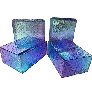 Customized Transparent Color Acrylic Display Stand Square Column Clothing Store Shopping Mall Window Display Stand Display Cabinet Shelf