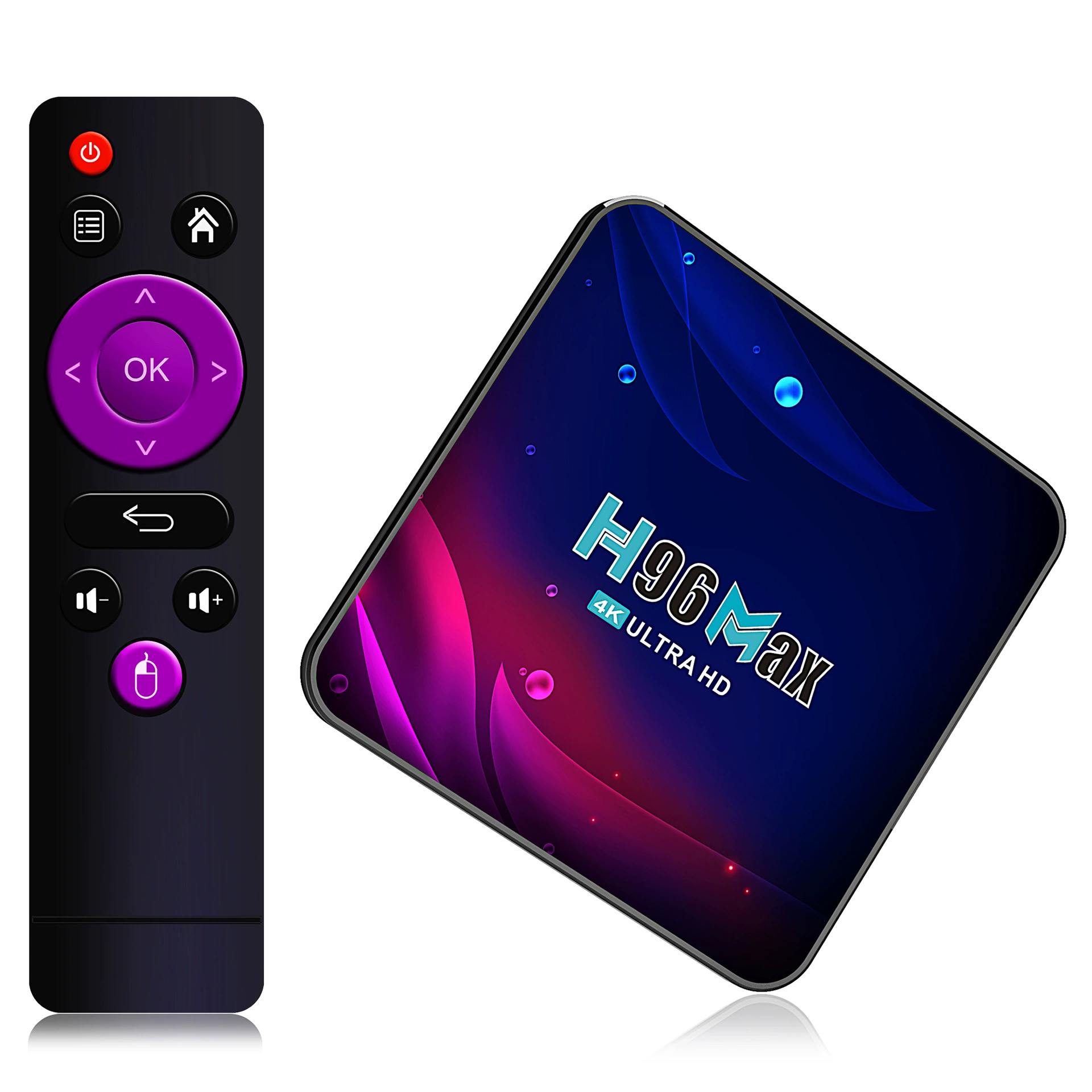 Набор сетевого завода - коробка wholesale h96max TV box Android 11.0 сетевой HD плеер