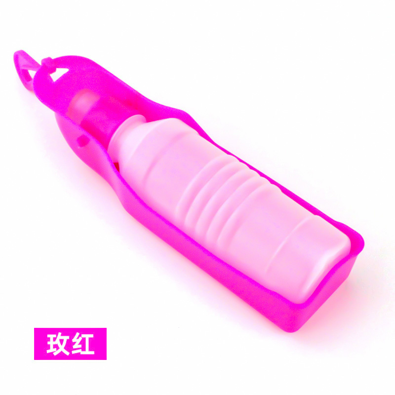 Mayorista fuera portátil mascota taza acompañante pasear perro viaje perro bebida de agua para gatos botella de agua suministros