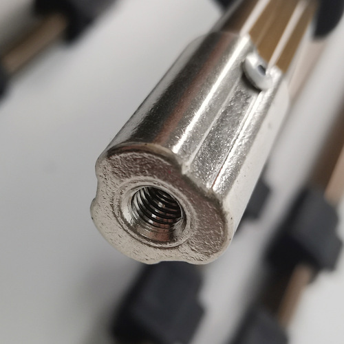 Toggle triangle net pole fishing net pole fishing supplies aluminum alloy telescopic 3 sections 4 sections net pole