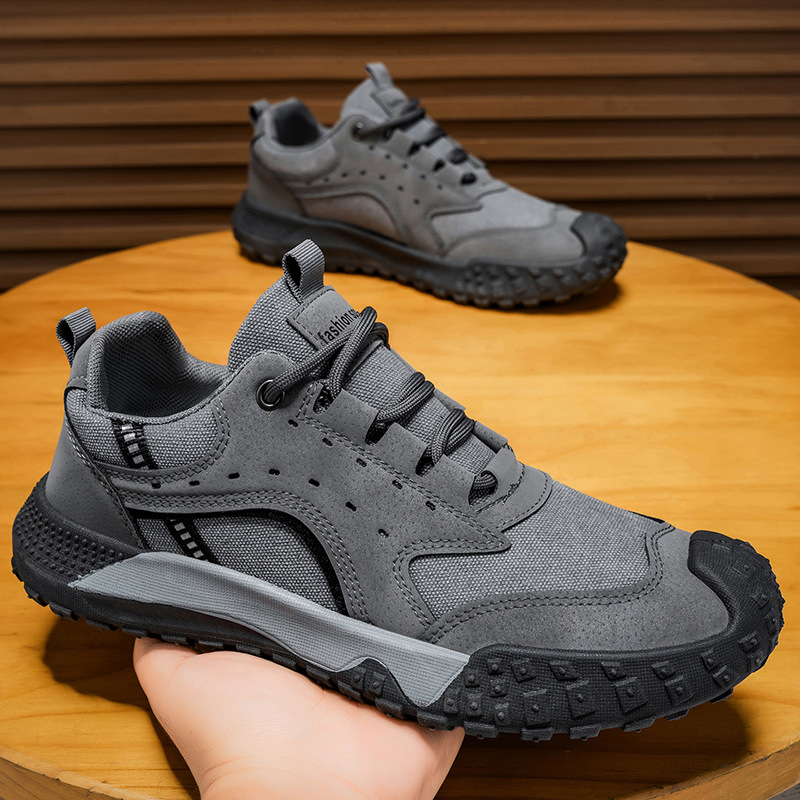 Zapatos casuales de invierno de moda para hombres zapatos de skate ventilados tendencia de montaña zapatos deportivos de hombre al aire libre sitio de construcción