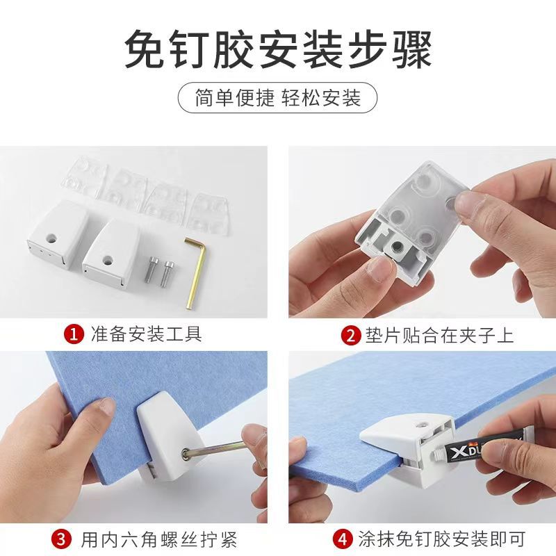 El bafle movible del escritorio del estudiante de la partición de la estación de la pantalla del escritorio sintió el tablero de aislamiento fonoabsorbente