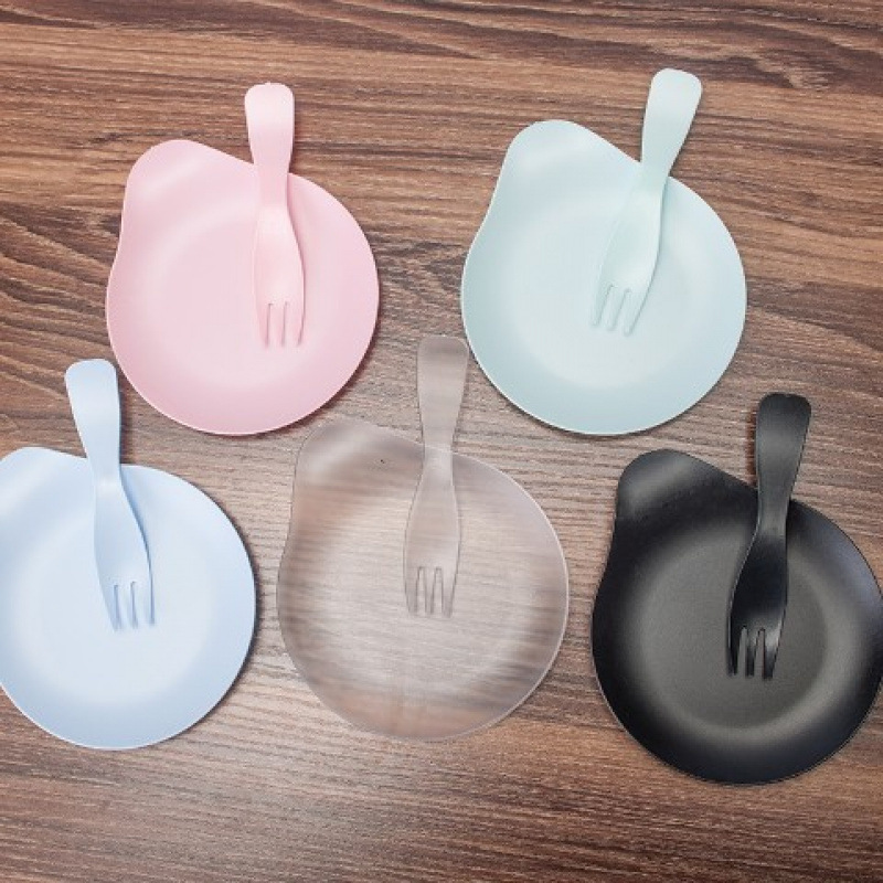 ⊙검은색 접시 5개---온라인에서 인기 판매