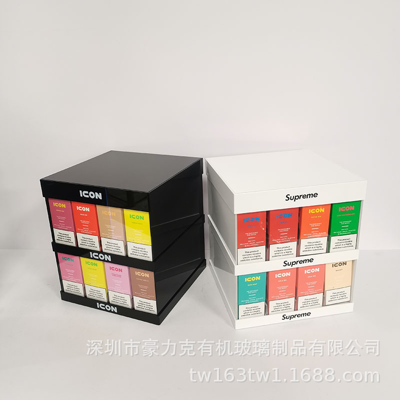 亚克力电子雾化器展示架 雾化杆陈列架 有机玻璃烟具烟架