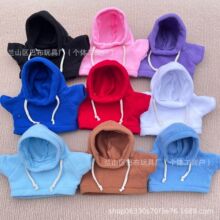 泰迪熊毛绒玩具连帽卫衣20/30CM棉花娃娃8寸公仔玩偶娃衣服印LOGO