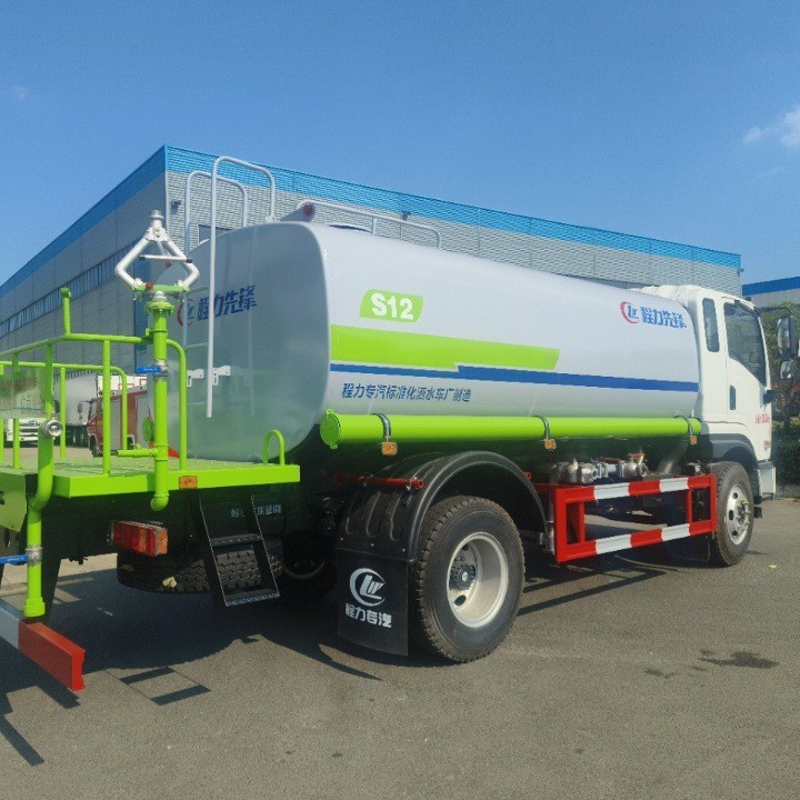National Vi 15-Ton Shaanxi Automobile X9 Sprinkler Truck, 15-Ton Garden and Highway Dust Removal and Suppression Truck, 15-Ton Construction Site Dust Suppression Truck with Fog Cannon
