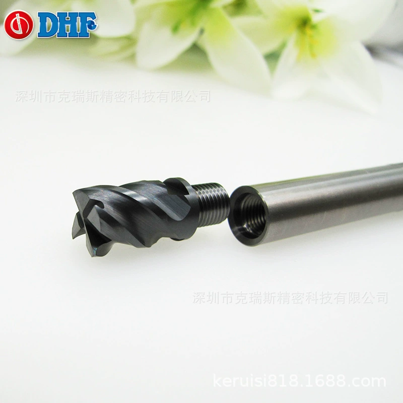 Комбинация инструментов для фрезерной головки DHF с внутренним холодным отверстием X-WHEX- 100150 Плоская головка из вольфрамовой стали X-UEX1004