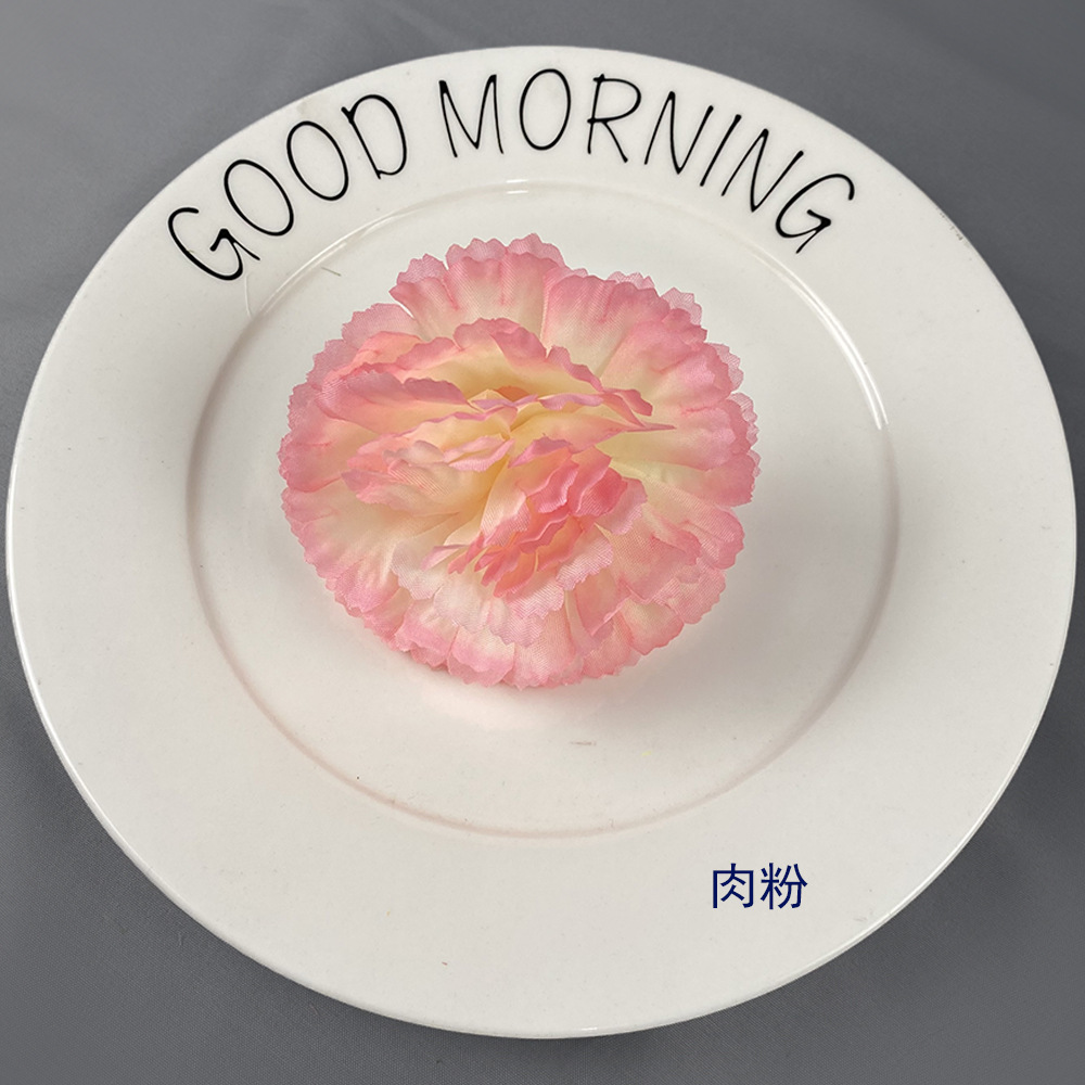 Simulación de la cabeza de la flor de clave grande ingeniería de calendula paisajismo sala de bodas del día del maestro material DIY decoración de pastel