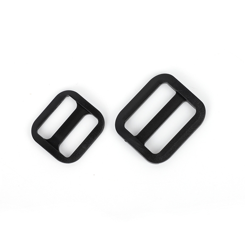 Fábrica al por mayor accesorios para mascotas plástico hebilla japonesa equipaje hebilla ajustable mini hebilla de tres engranajes en stock suministro