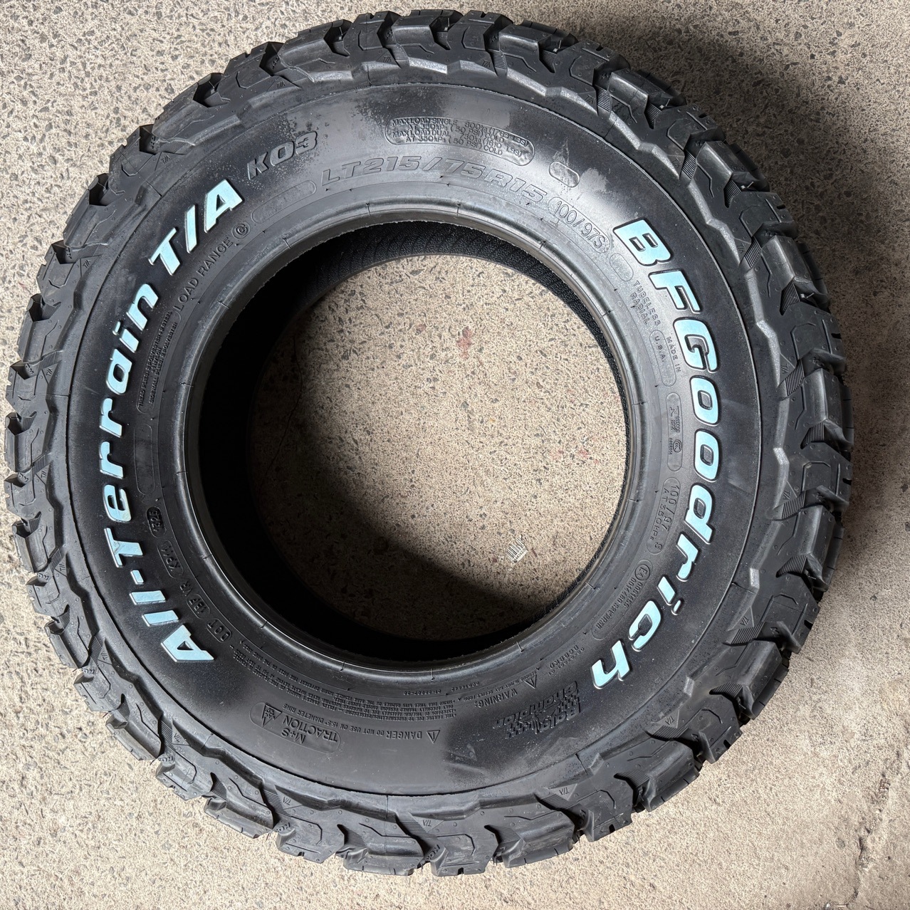 Barkley Ko3 Off-Road Tire 215/75R15 31X10.5R15 215/225/70R16Jeep Pickup Truck