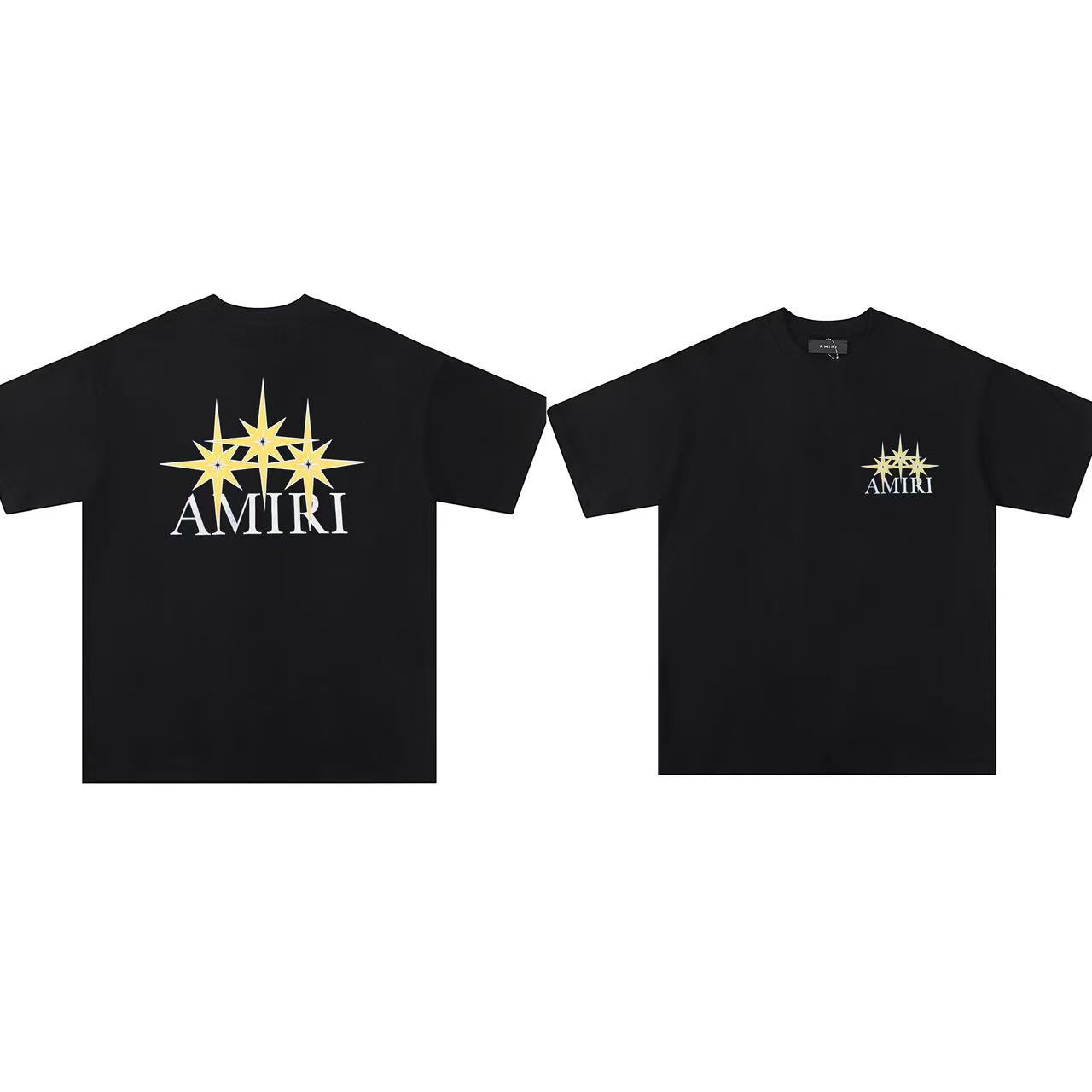 Verano nueva camiseta de manga corta impresa de letras suelta marca de moda hombre camiseta casual de media manga mujer