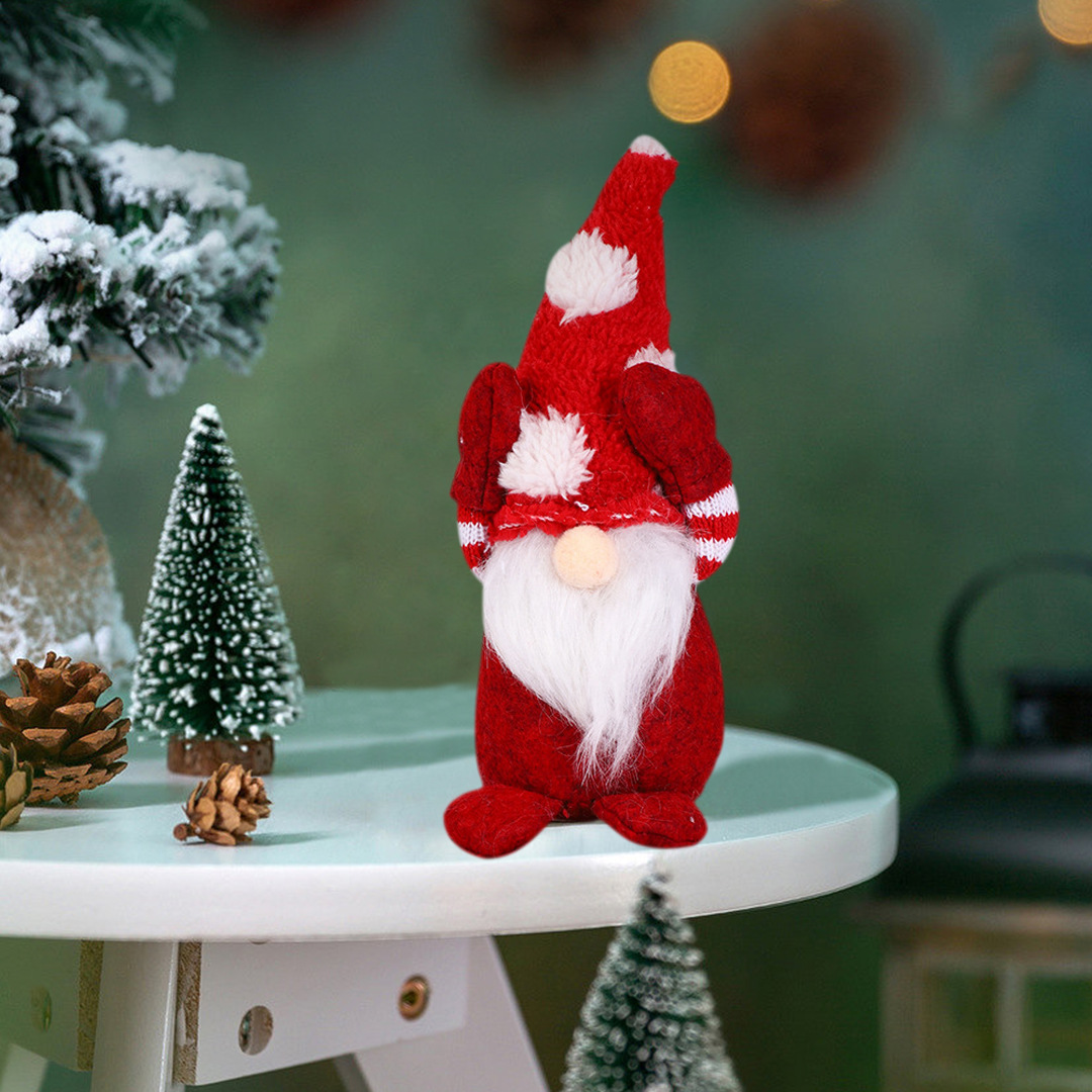 Muñecas de Navidad tímidas transfronterizas muñecas de Navidad creativas flocos de nieve muñecas de decoración de viejos adornos