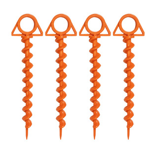 tent nail outdoor ground nail plastic ground nail spiral horns plastic nail camping mountaineering canopy tent ground nail