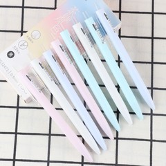 Skyzuo 32471 Creative Light Color Crystal Case Morandi Neutral Pen 0.5 Tea Yan Series Elegant Student Pen