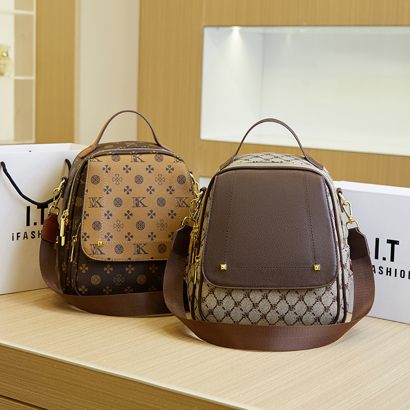 2023 New Arrival Backpack Fashionable Small Leather Backpack Fashionable Printed Women's Bag Single Double Two-Use Casual Simple Backpack for Women 2023 New Arrival Backpack Fashionable Small Leather Backpack Fashionable Printed Women's Bag Single Double Two-Use Casual Simple Backpack for Women