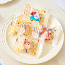 雪花酥饼干单独立小包装袋机封口食品级烘焙曲奇太妃糖果打包透明