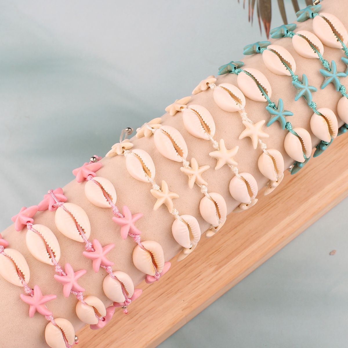 56g Weight Drawstring Bracelets Classification Polyester Chain Material Cord String Chain Type 1 Set Quantity Holiday, Beach Occasion cord Material Geometric Pattern All Seasons Season Women's Gender Marine Style, Beach Style Marine Style Beach Geometric Cord Cord String String Bracelets Wholesale 13