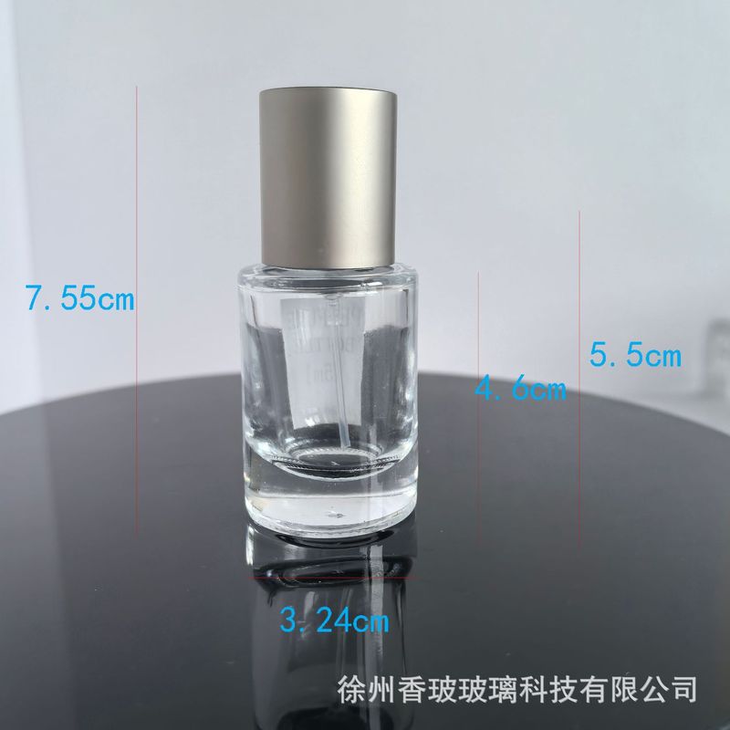 现货玻璃香水瓶10ml喷雾瓶15ml15牙卡口20ml迷你Q版小样分装瓶|undefined