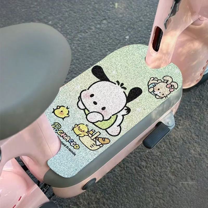Cartoon Cute Electric Vehicle Floor Mats for Home Use, Non-Slip and Easy to Care For, Wire Loop Floor Mats, Pedal Scraping Mud and Dirt Pvc Floor Mats